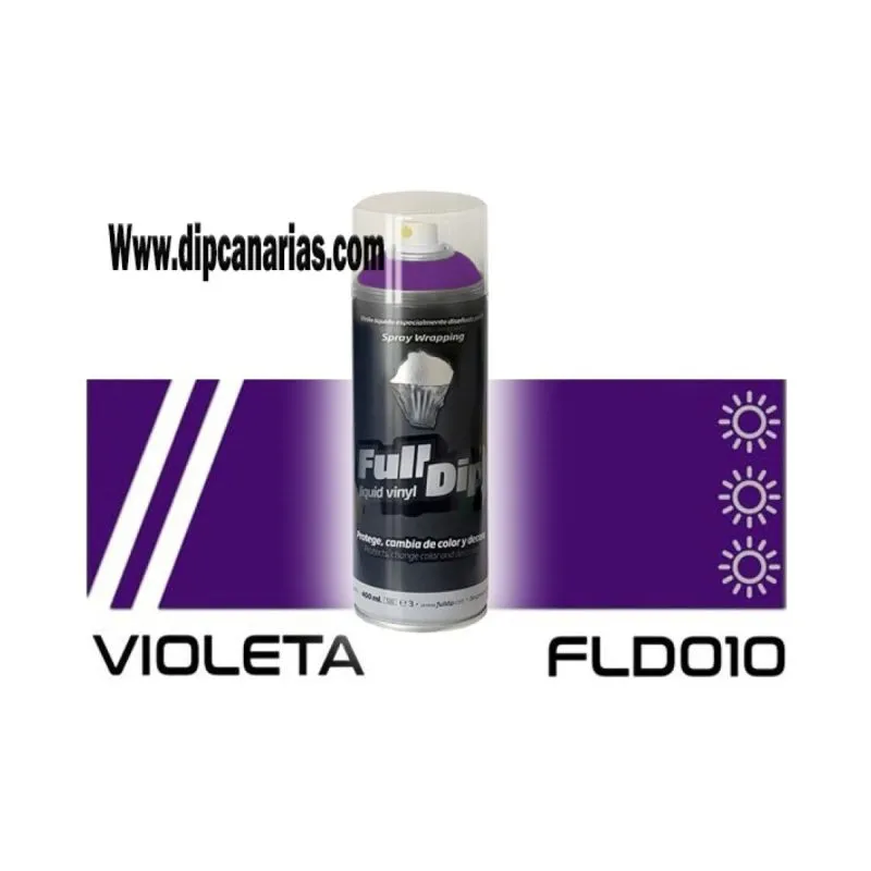 Vinilo Líquido Violeta 400 ml. Spray