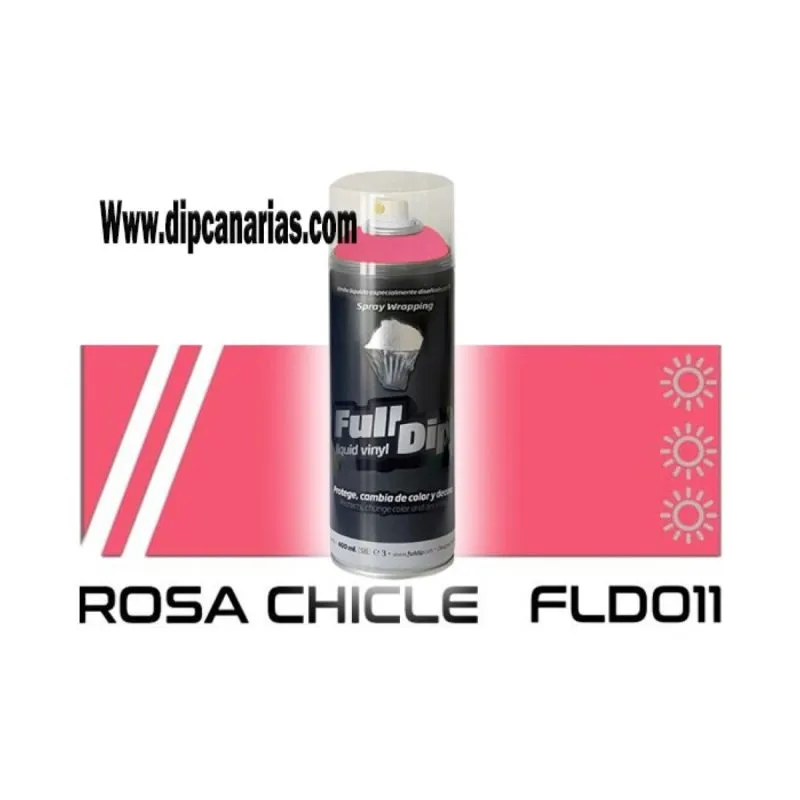 Vinilo Líquido Rosa Chicle 400 ml. Spray