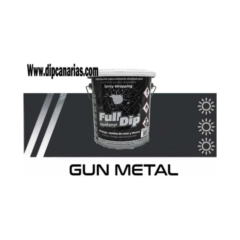 Vinilo Líquido Bote 4L Gun Metal