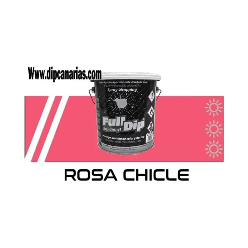 Vinilo Líquido Bote 4L Rosa Chicle
