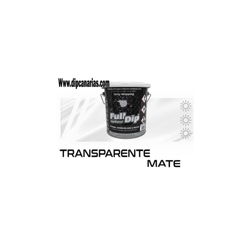 Vinilo LÃ­quido Bote 4L Transparente Mate