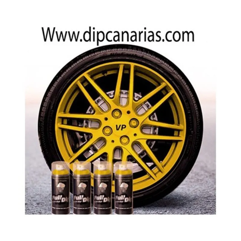 Kit llantas de 16 a 19" Dorado Cromado