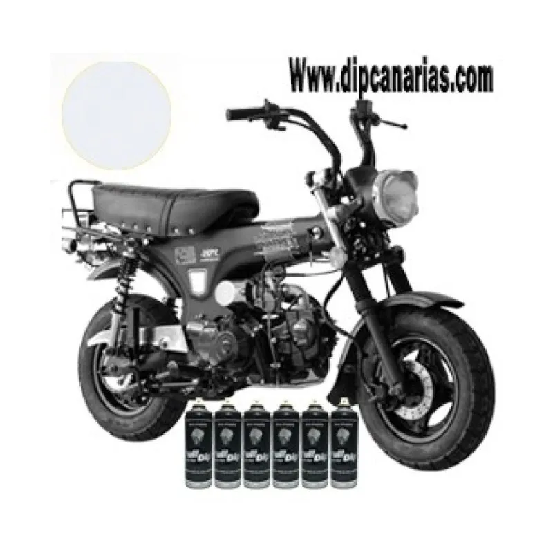 Kit moto pequeña Blanco Sólido