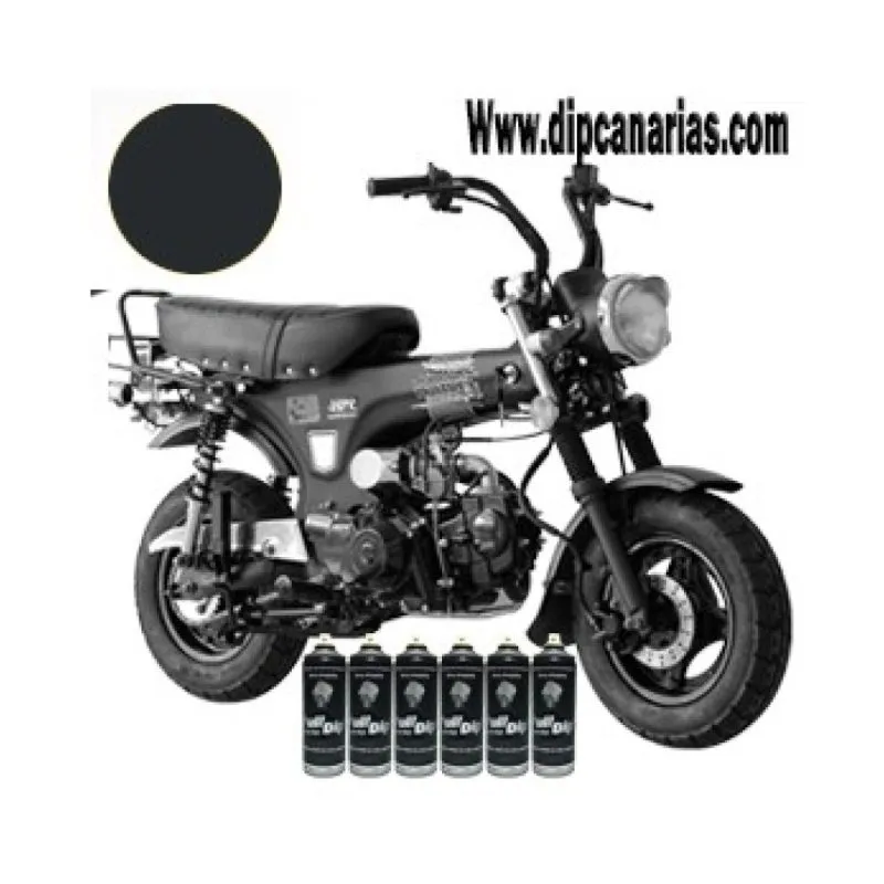 Kit moto pequeña Gun Metal Sólido