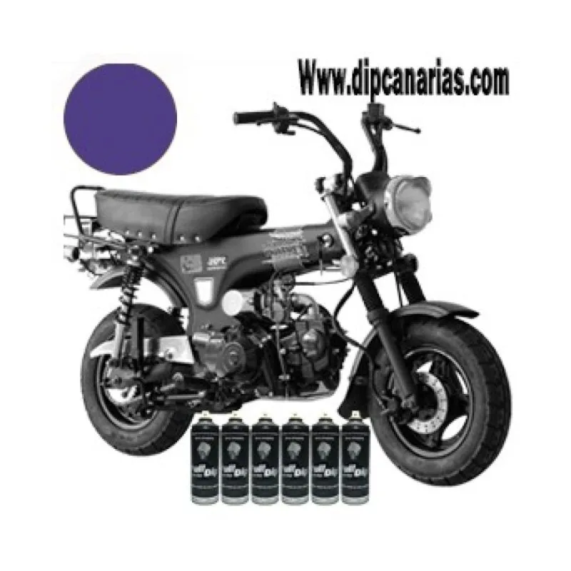 Kit moto pequeña Violeta Sólido