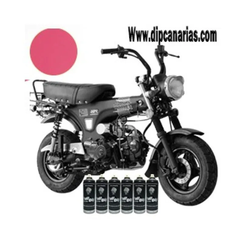 Kit moto pequeña Rosa Chicle Sólido