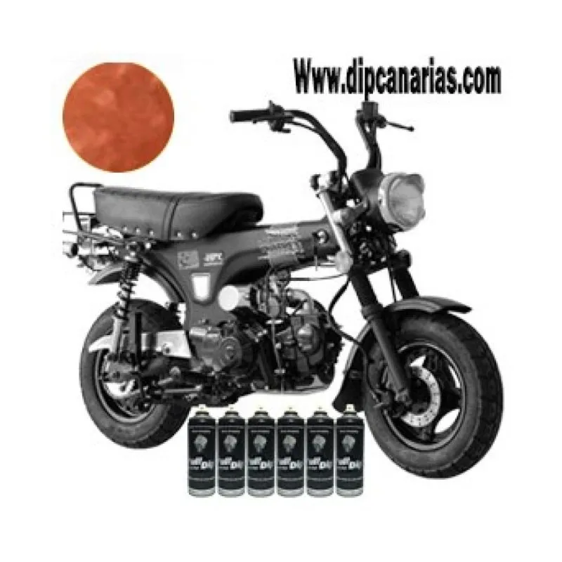 Kit moto pequeña Naranja Metalizado