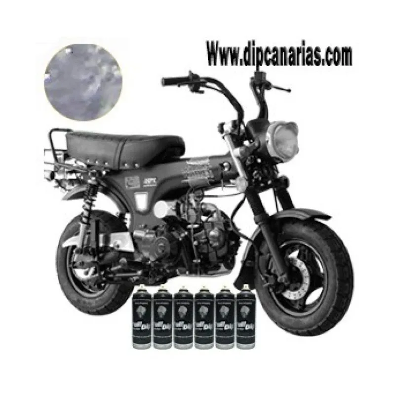 Kit tu moto pequeña Plata Metalizado