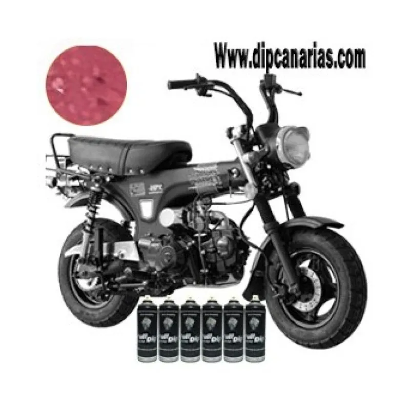 Kit tu moto pequeña Rosa Metalizado