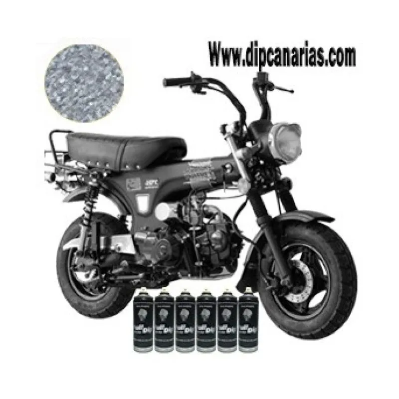 Kit moto pequeña Plata Cromado