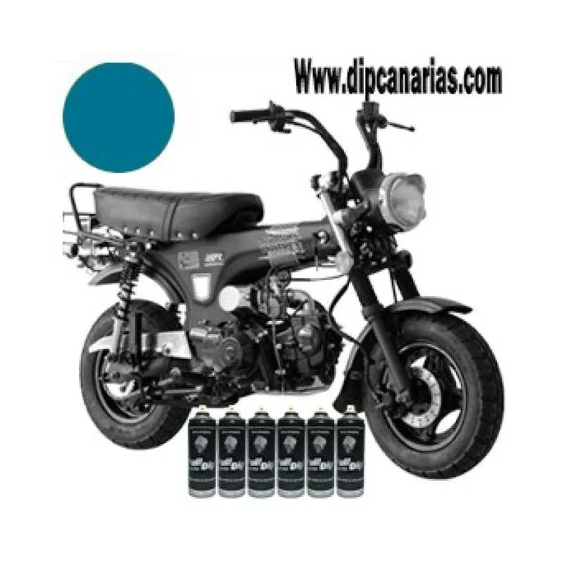 Kit moto pequeña Azul Mágico Candy