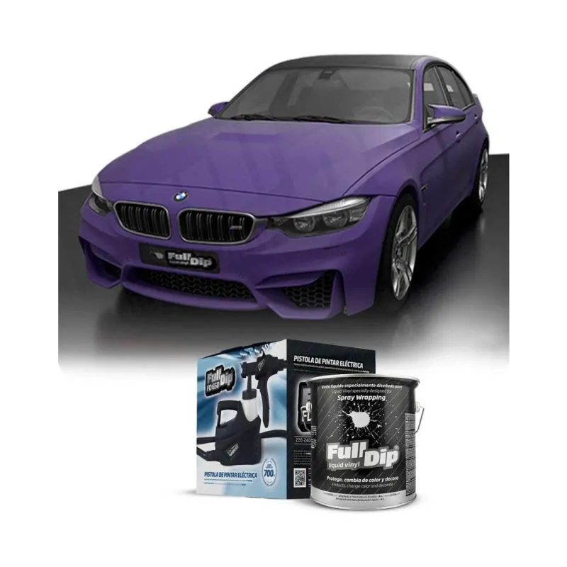Kit Coche Micro Violeta Sólido Full Dip