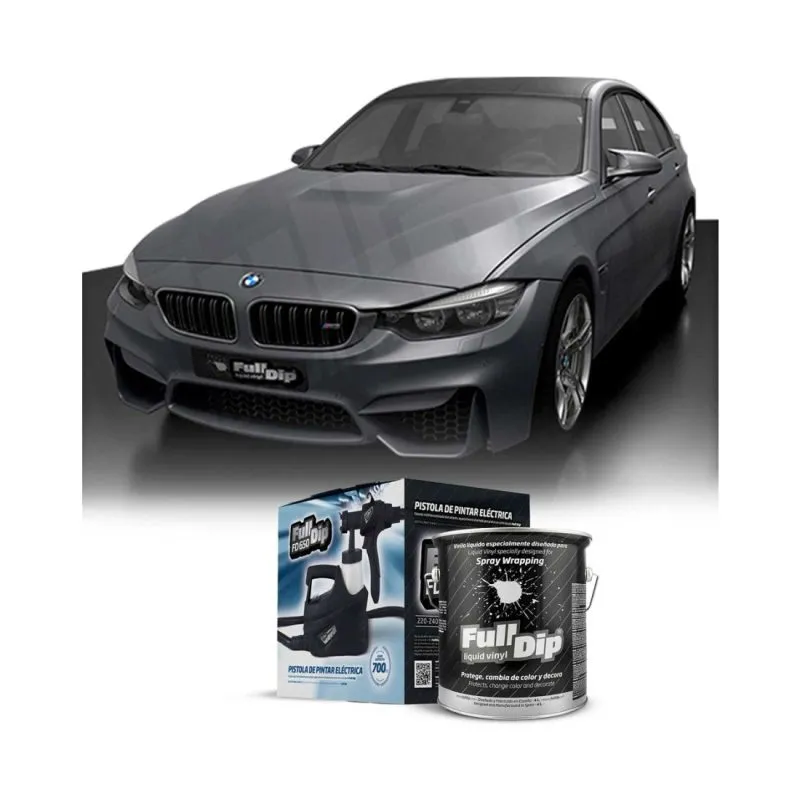 Kit Coche Micro Antracita Metalizado Full Dip