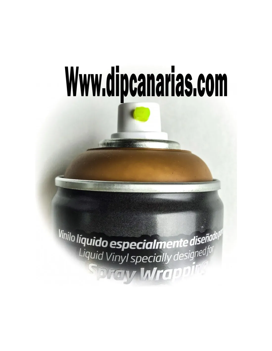Vinilo Líquido Marron Militar 400 ml. Spray