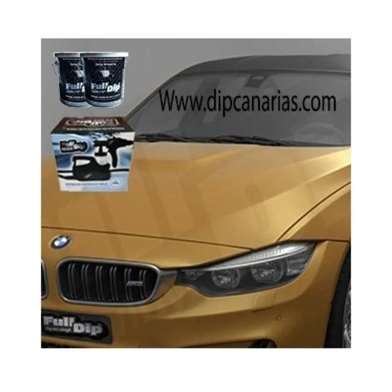 Kit Coche Micro Dorado Perla