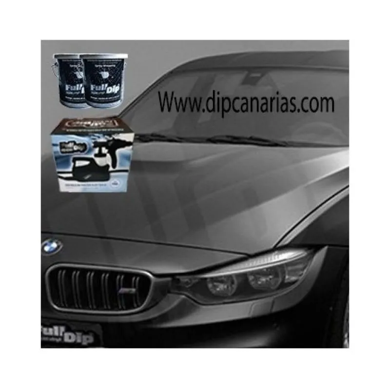 Kit Coche Pequeño Negro Metalizado