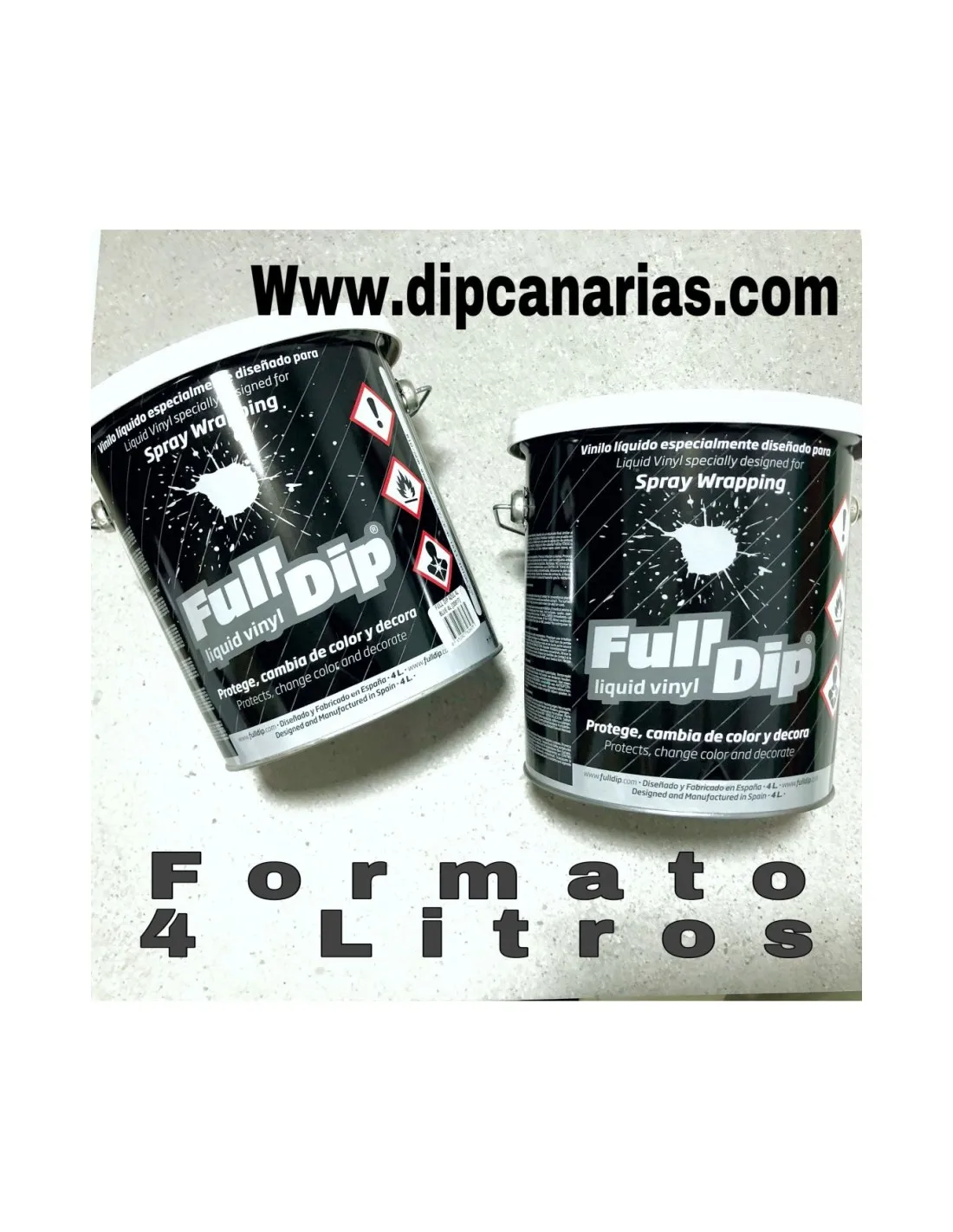 Kit Coche Pequeño Negro Metalizado