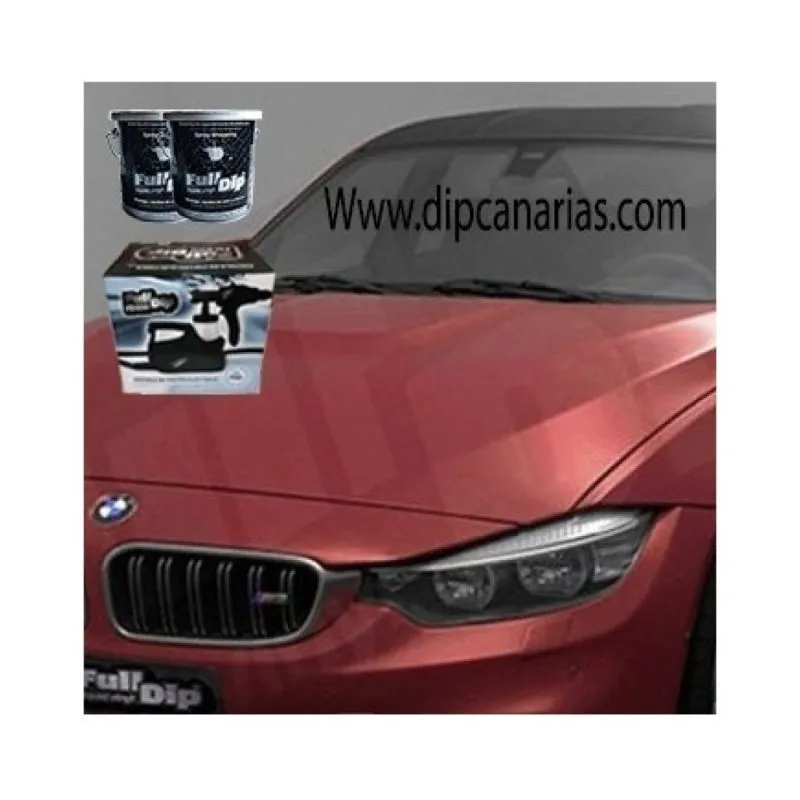 Kit Coche Pequeño Rojo Vino Candy