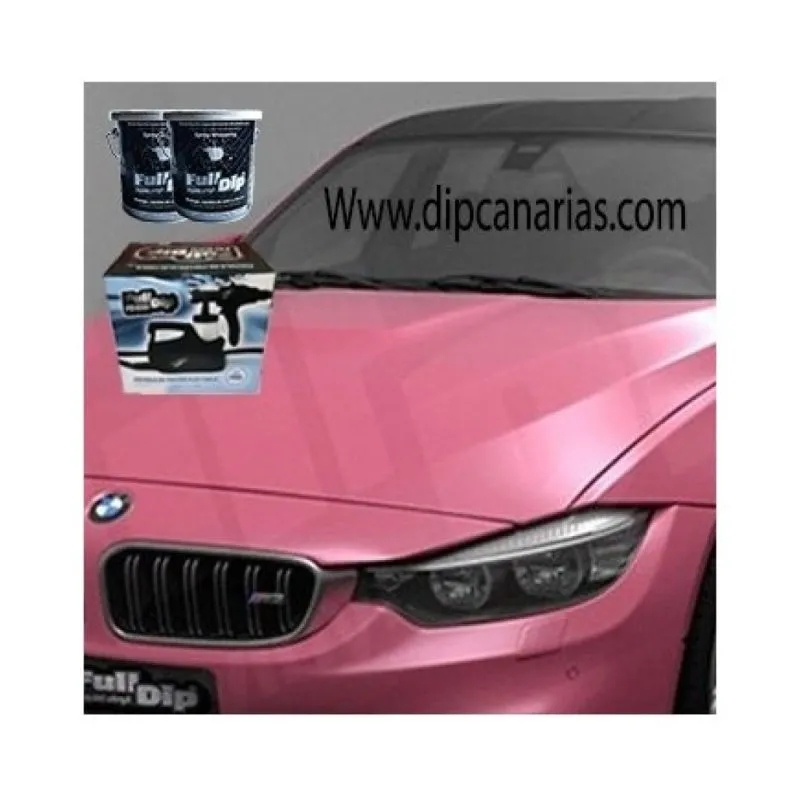 Kit Coche Pequeño Rosa Pastel Candy