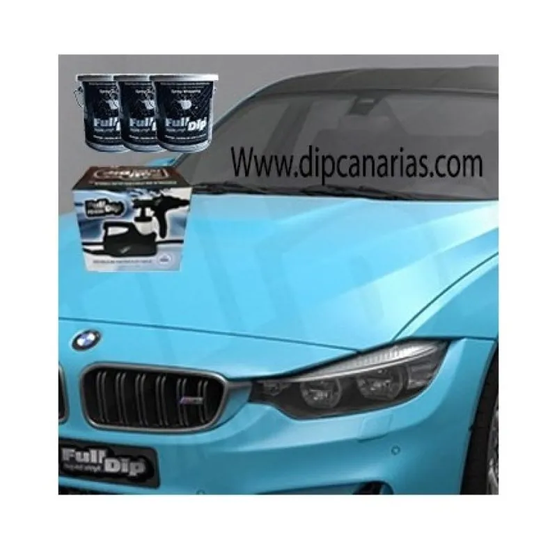 Kit Coche Mediano Azul Flúor