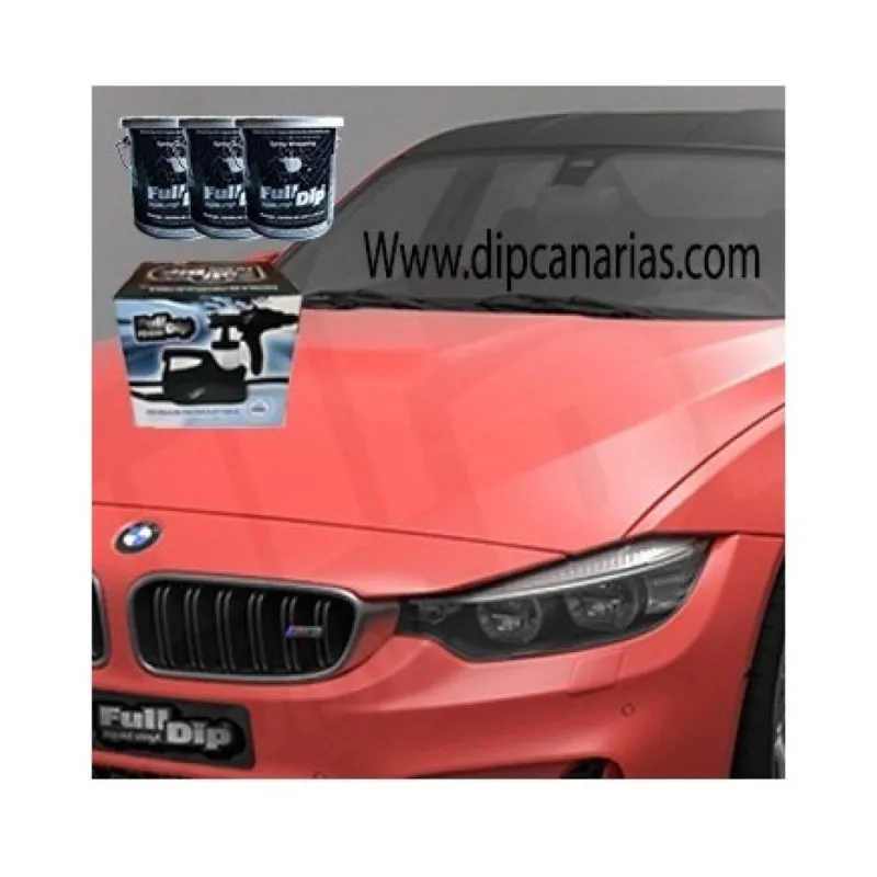 Kit Coche Mediano Rojo Fúor