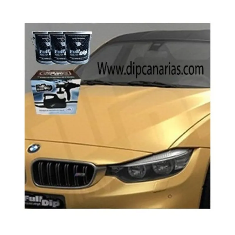 Kit Coche Mediano Dorado Solar Candy