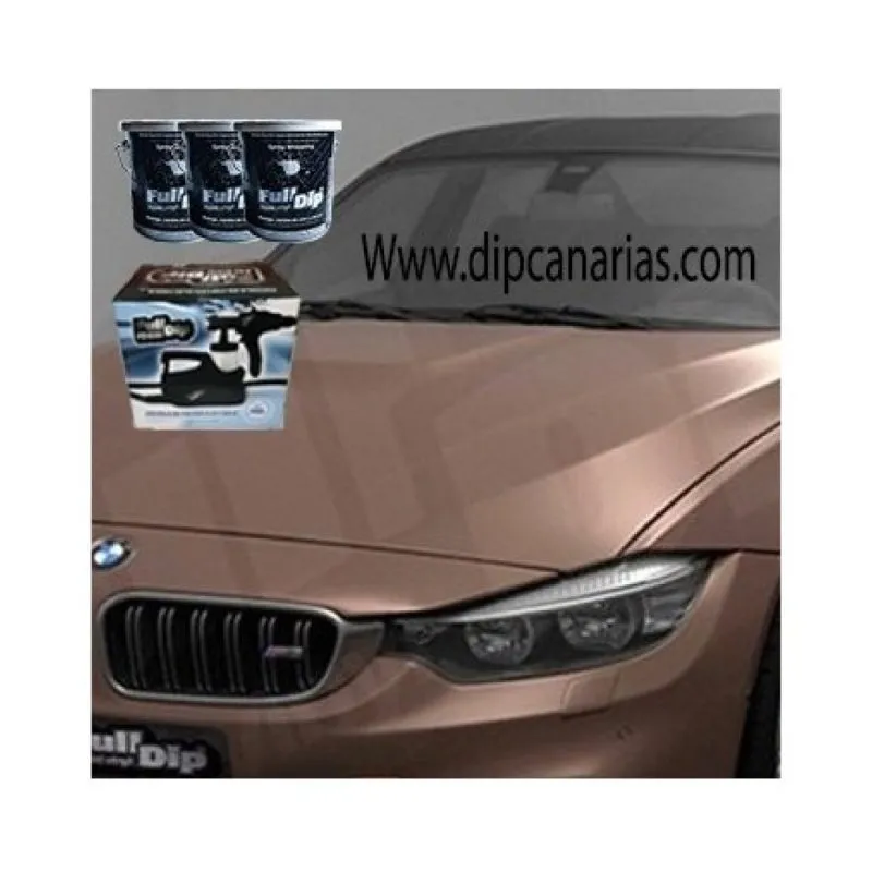 Kit Coche Mediano Marrón Avellana Candy