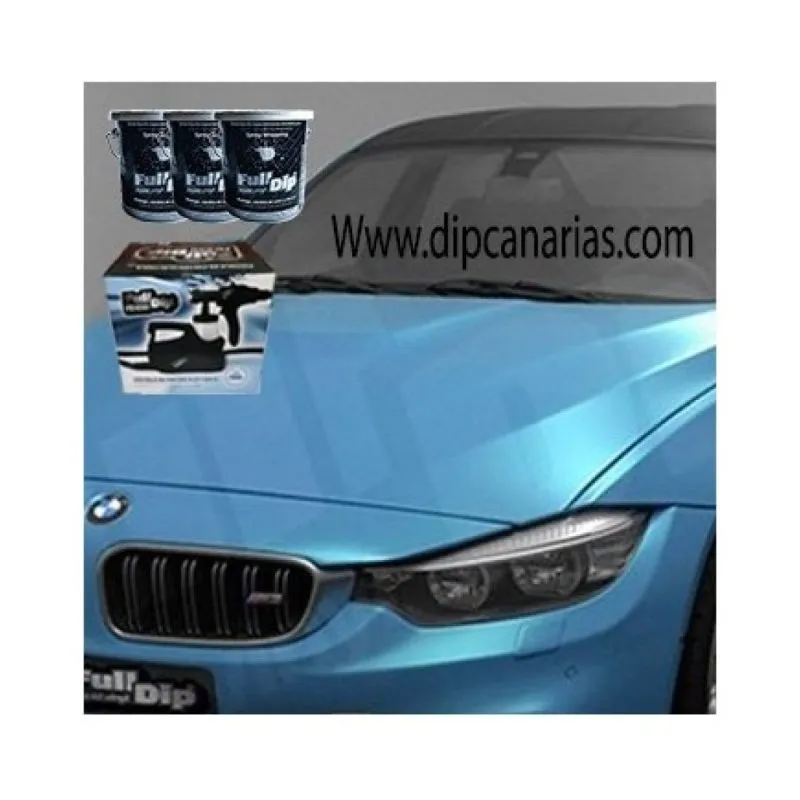 Kit Coche Mediano Azul Dulce Candy