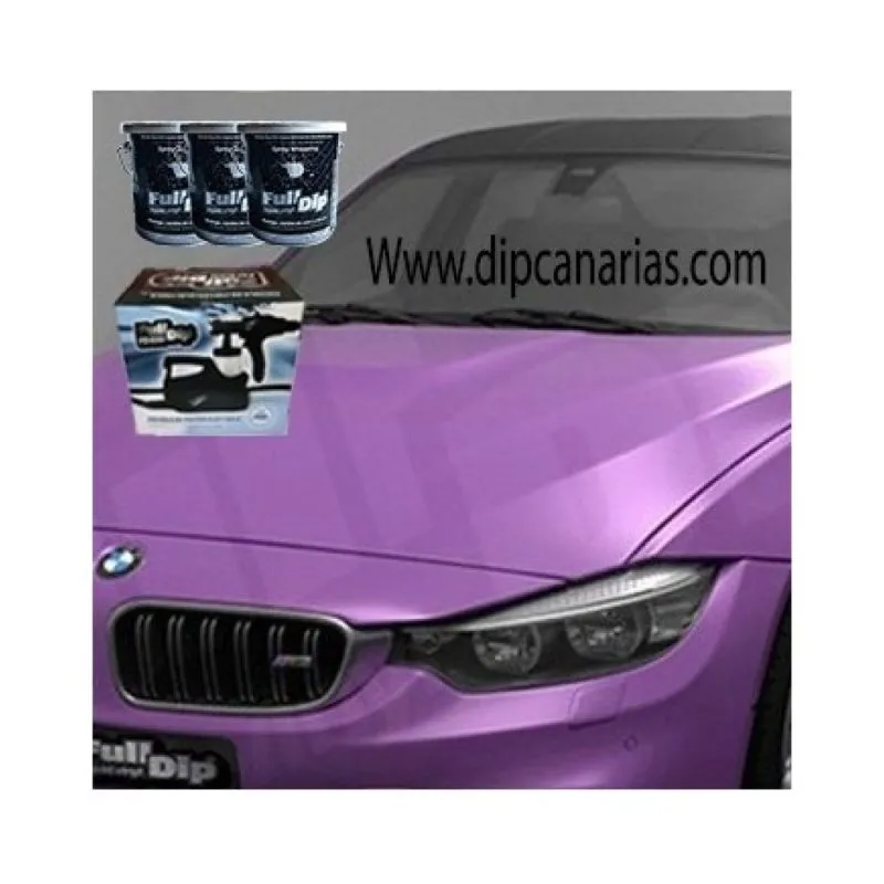 Kit Coche Mediano Morado Candy