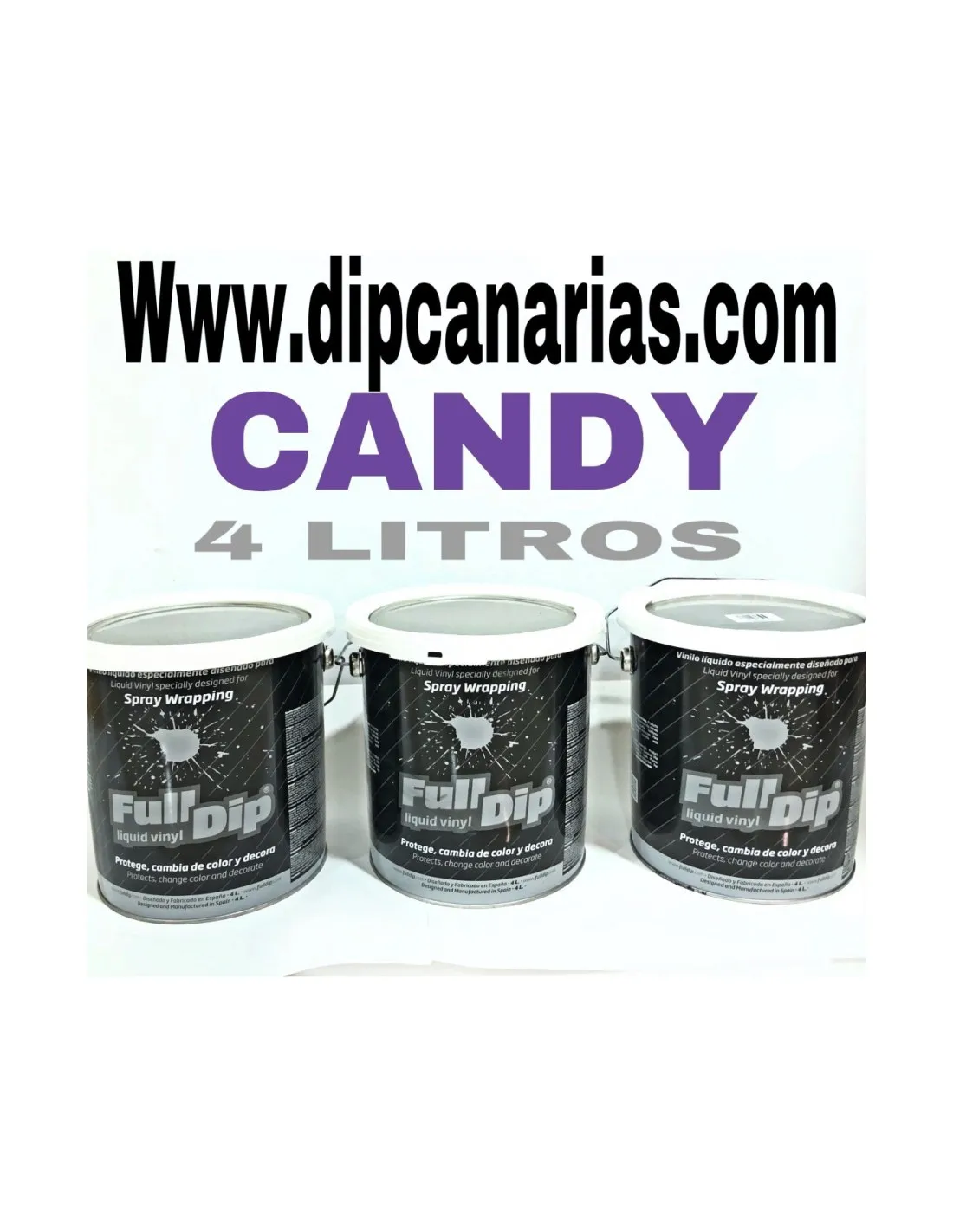Kit Coche Mediano Morado Candy