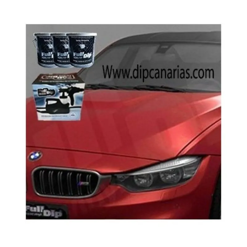Kit Coche Mediano Rojo Vino Candy