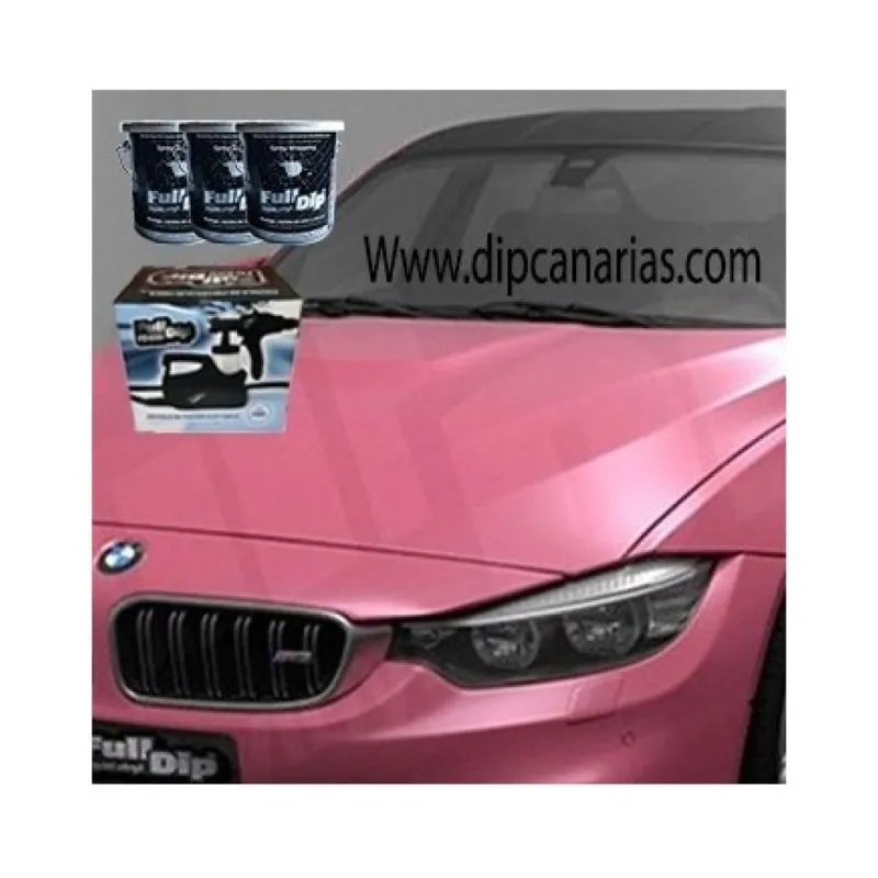 Kit Coche Mediano Rosa Pastel Candy
