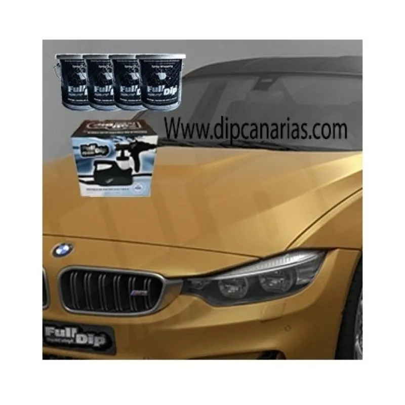 Kit Coche Grande Dorado Perla