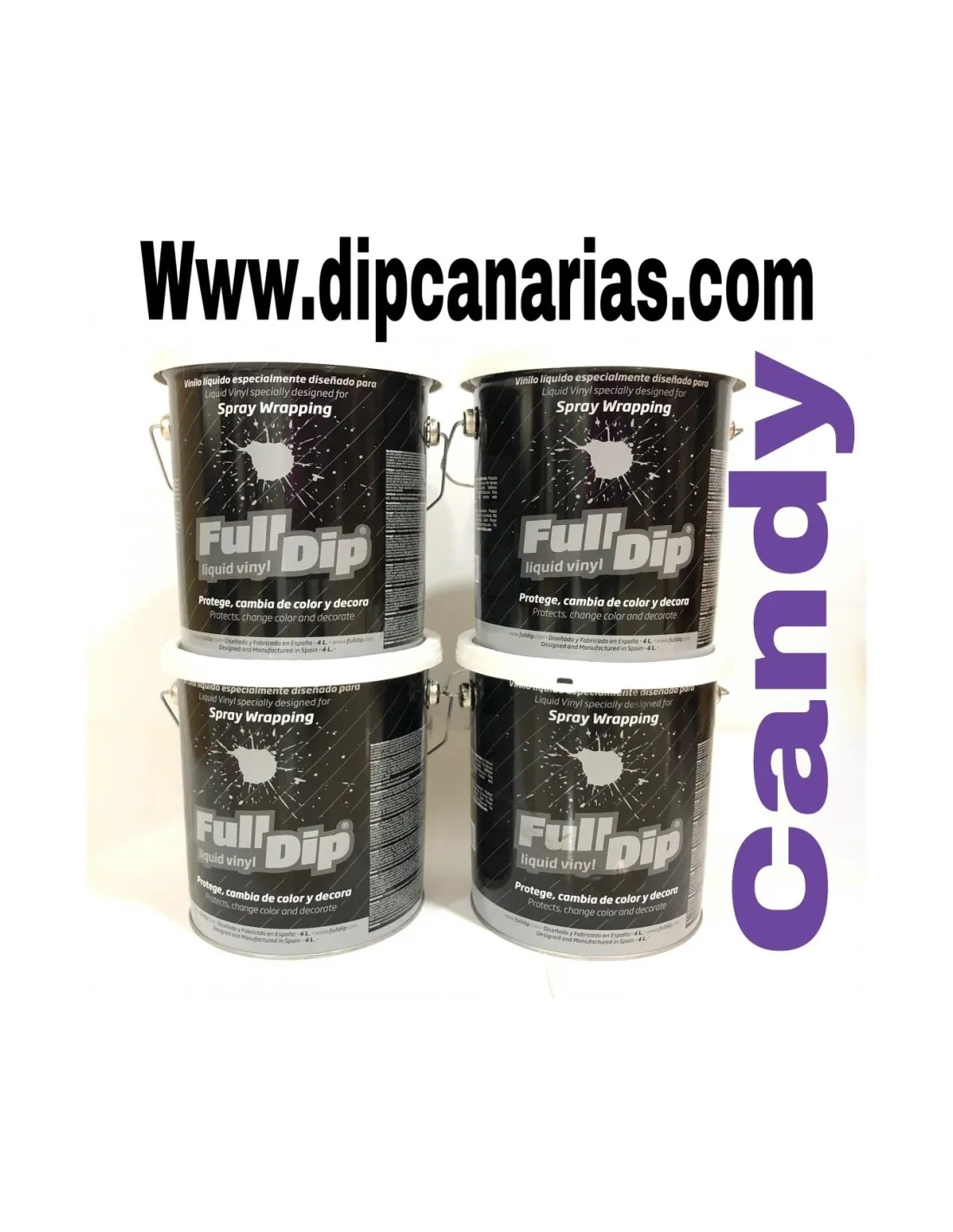 Kit Coche Grande Morado Candy