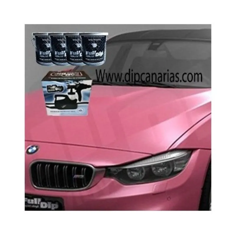 Kit Coche Grande Rosa Pastel Candy
