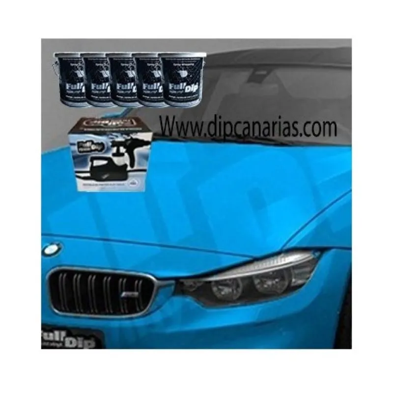 Kit Coche Maxi Azul Claro Sólido