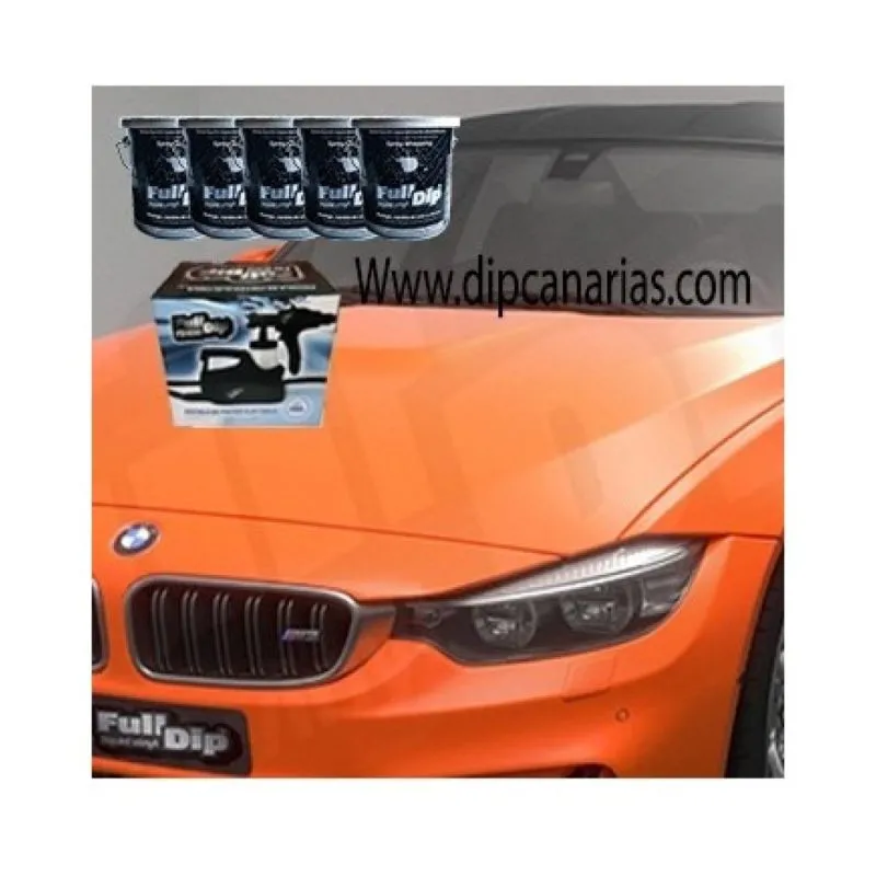 Kit Coche Maxi Naranja Flúor