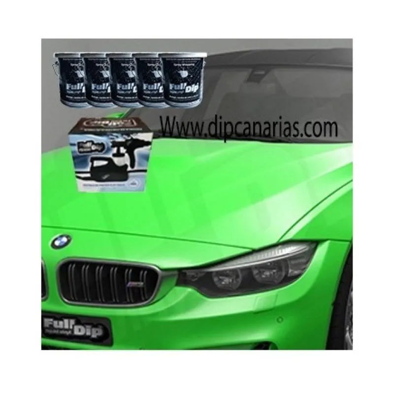 Kit Coche Maxi Verde Flúor