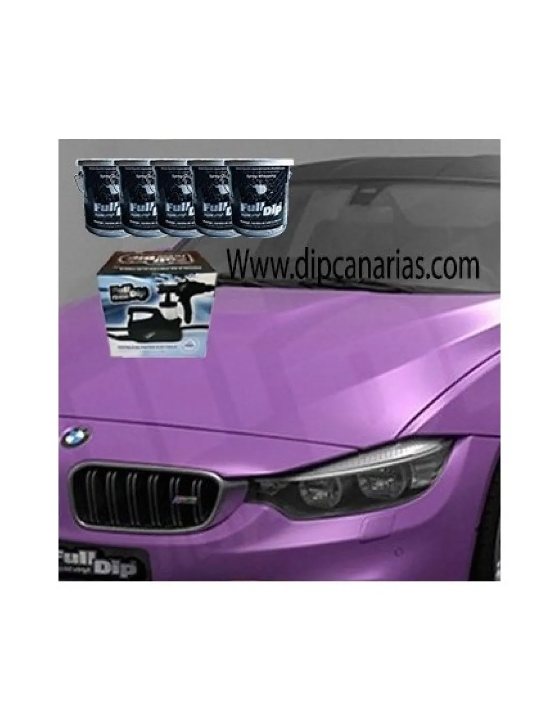 Kit Coche Maxi Morado Candy