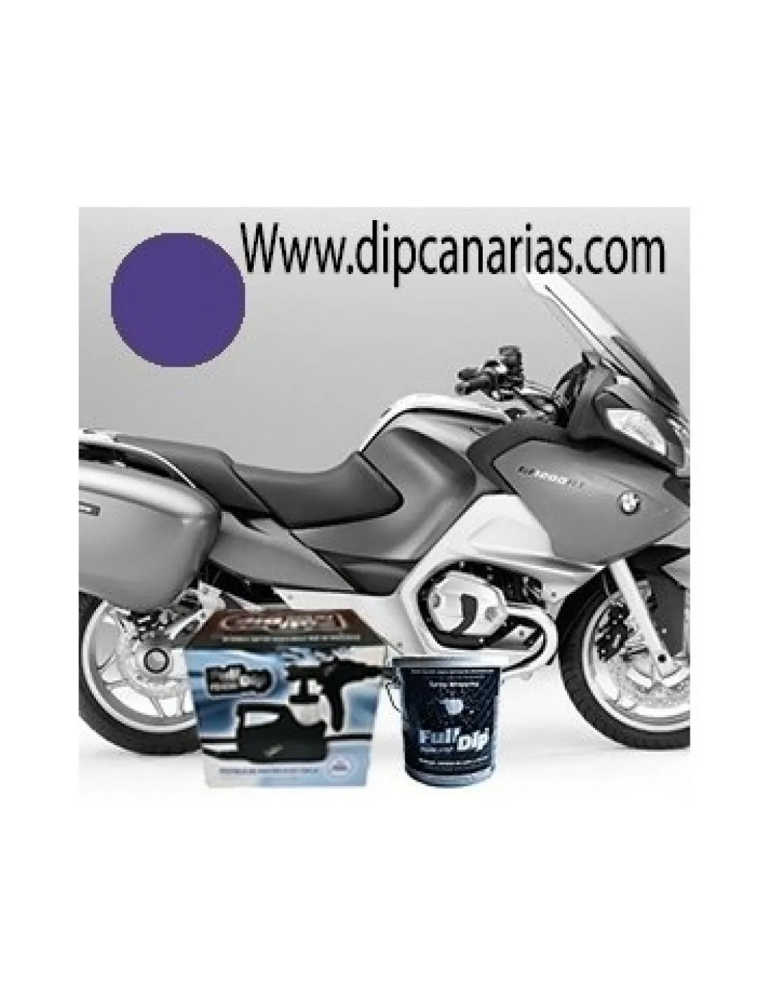 Kit Moto Grande Violeta Sólido