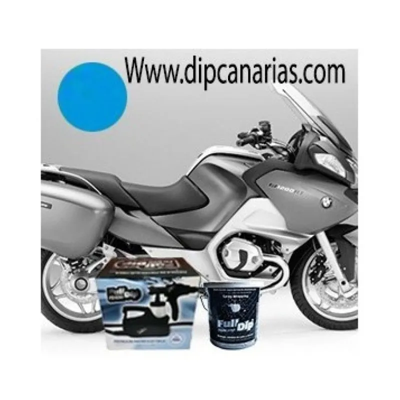 Kit Moto Grande Azul Claro Sólido