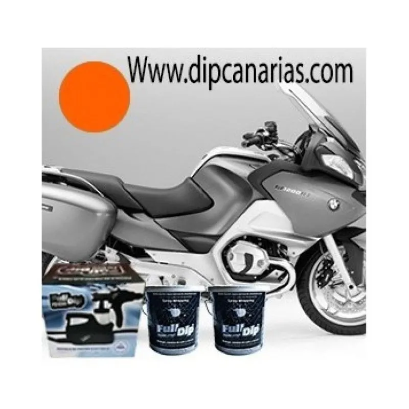 Kit Moto Grande Naranja Flúor