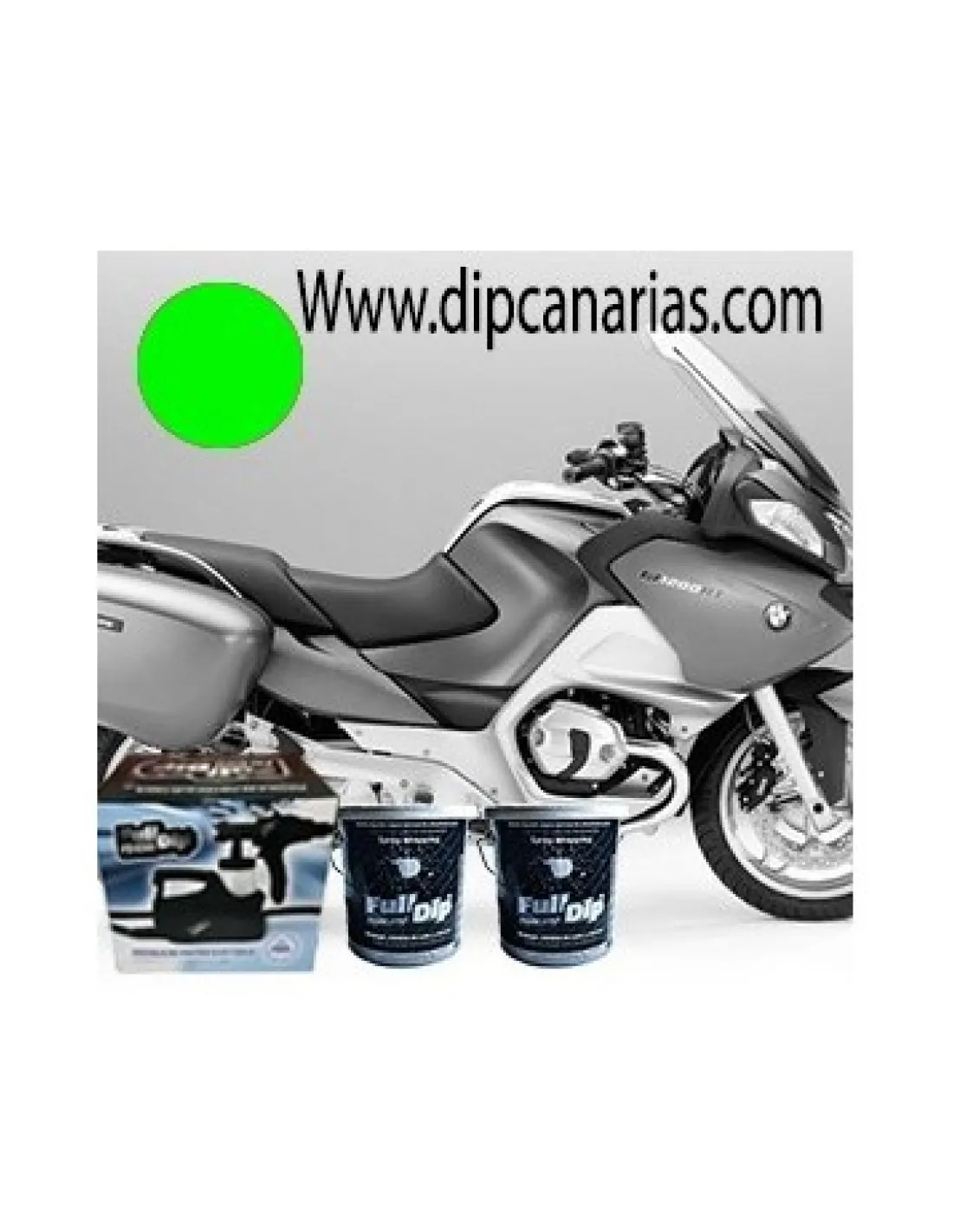 Kit Moto Grande Verde Flúor