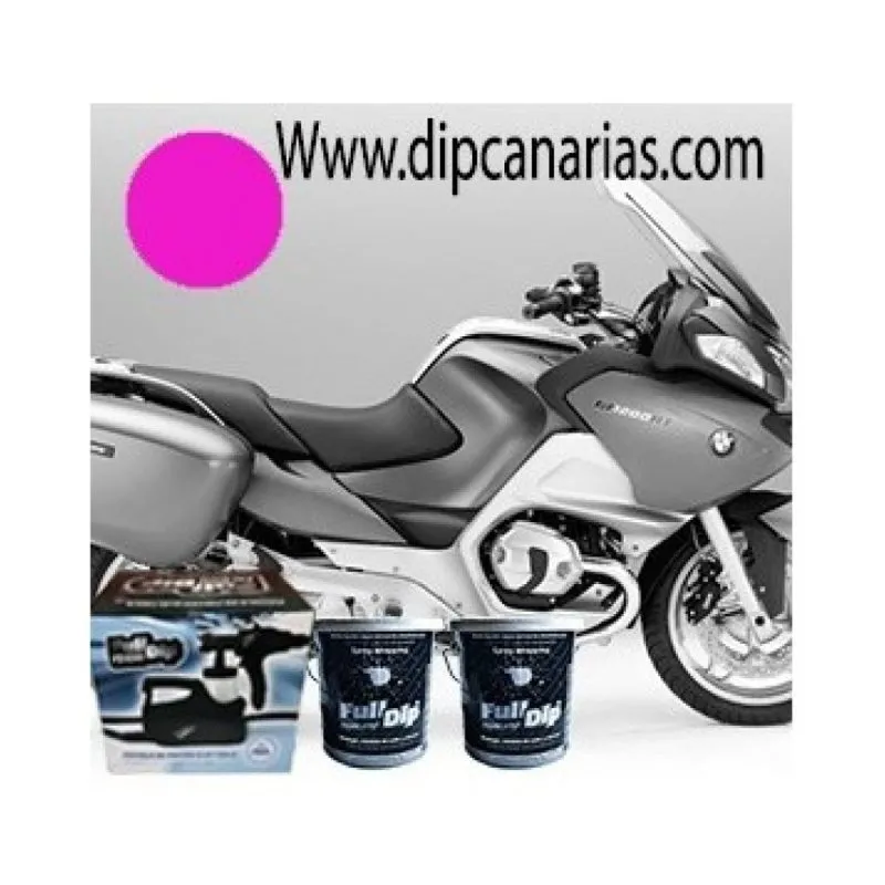 Kit Moto Grande Rosa Flúor