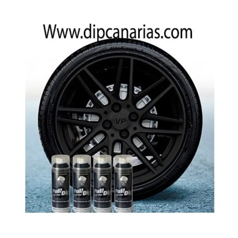 Kit llantas de 16 a 19" Negro Sólido