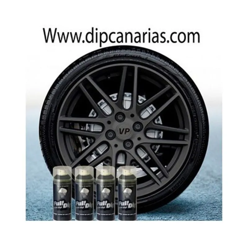 Kit llantas de 16 a 19" Gun Metal Sólido