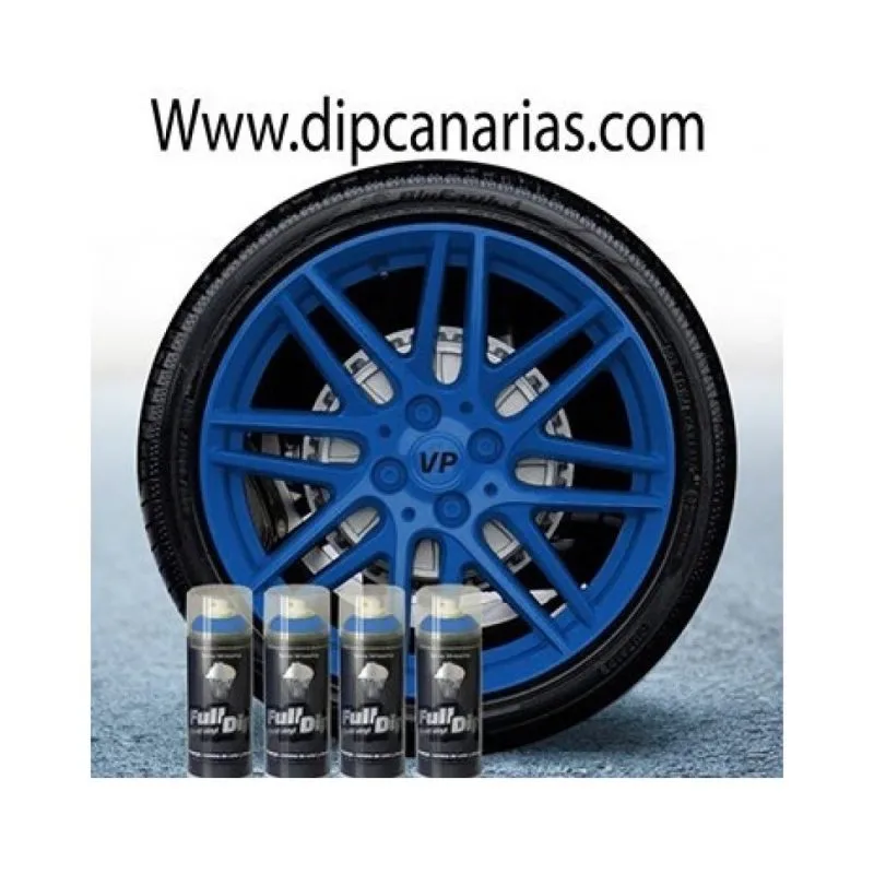 Kit llantas de 16 a 19" Azul Sólido