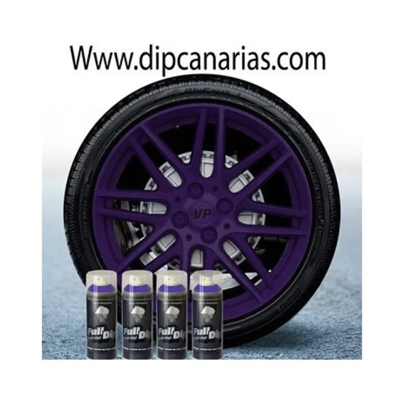 Kit llantas de 16 a 19" Violeta Sólido