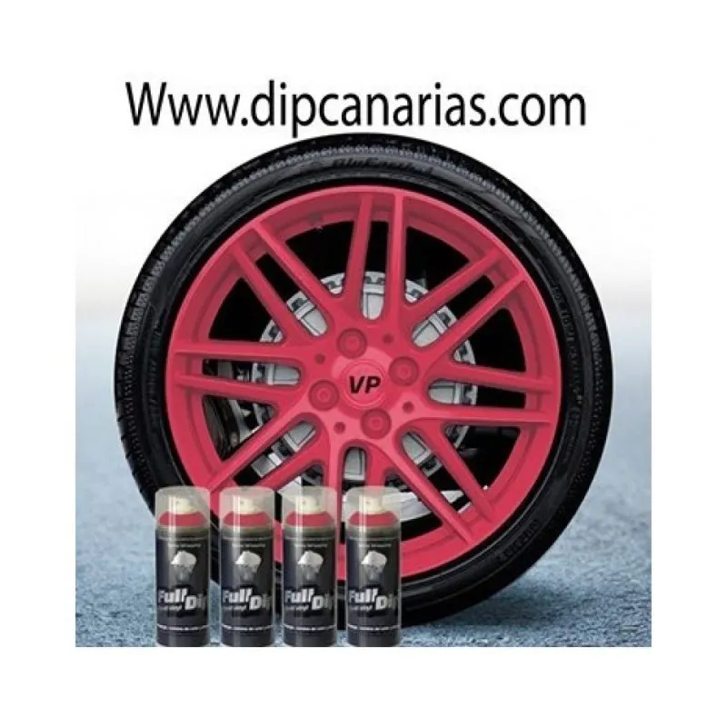 Kit tus llantas de 16 a 19" Rosa Chicle Sólido
