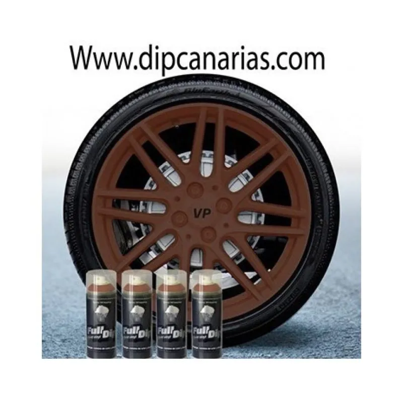 Kit llantas de 16 a 19" Marrón Militar Sólido